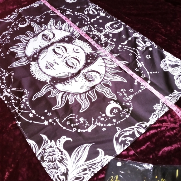 Other - Tapestry wall hanging moon and sun tapestry 37x 28"